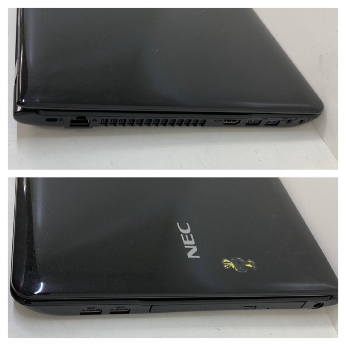 【ジャンク品】 NEC LaVie PC-LS150NSB ノートパソコン ストレージなし 部品取り 250616SK040401