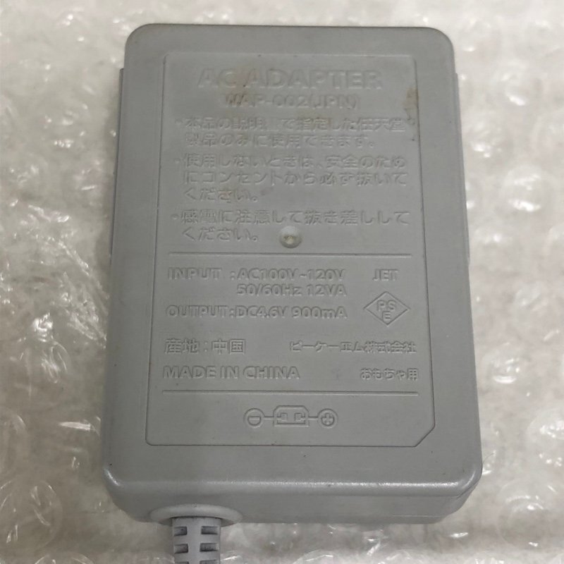 [ работоспособность не проверялась 100 шт. комплект суммировать ] nintendo Nintendo Nintendo 3DS для оригинальный AC адаптор WAP-002 250522SK750095
