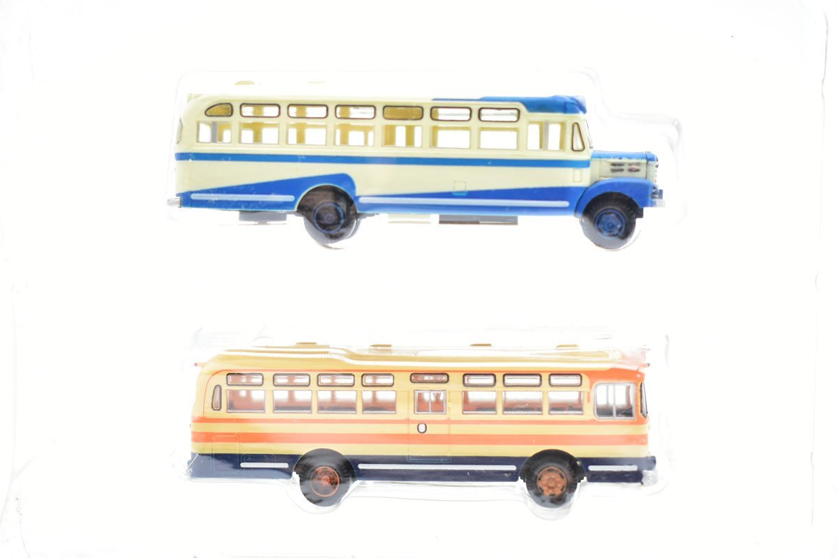 TOMYTEC 1/150 N gauge The * автобус коллекция автобус 2 шт. комплект A B изначальный в коробке [ Tommy Tec ][ Isuzu BX352/BA741][ saec BH15/BD33][ geo kore]AS