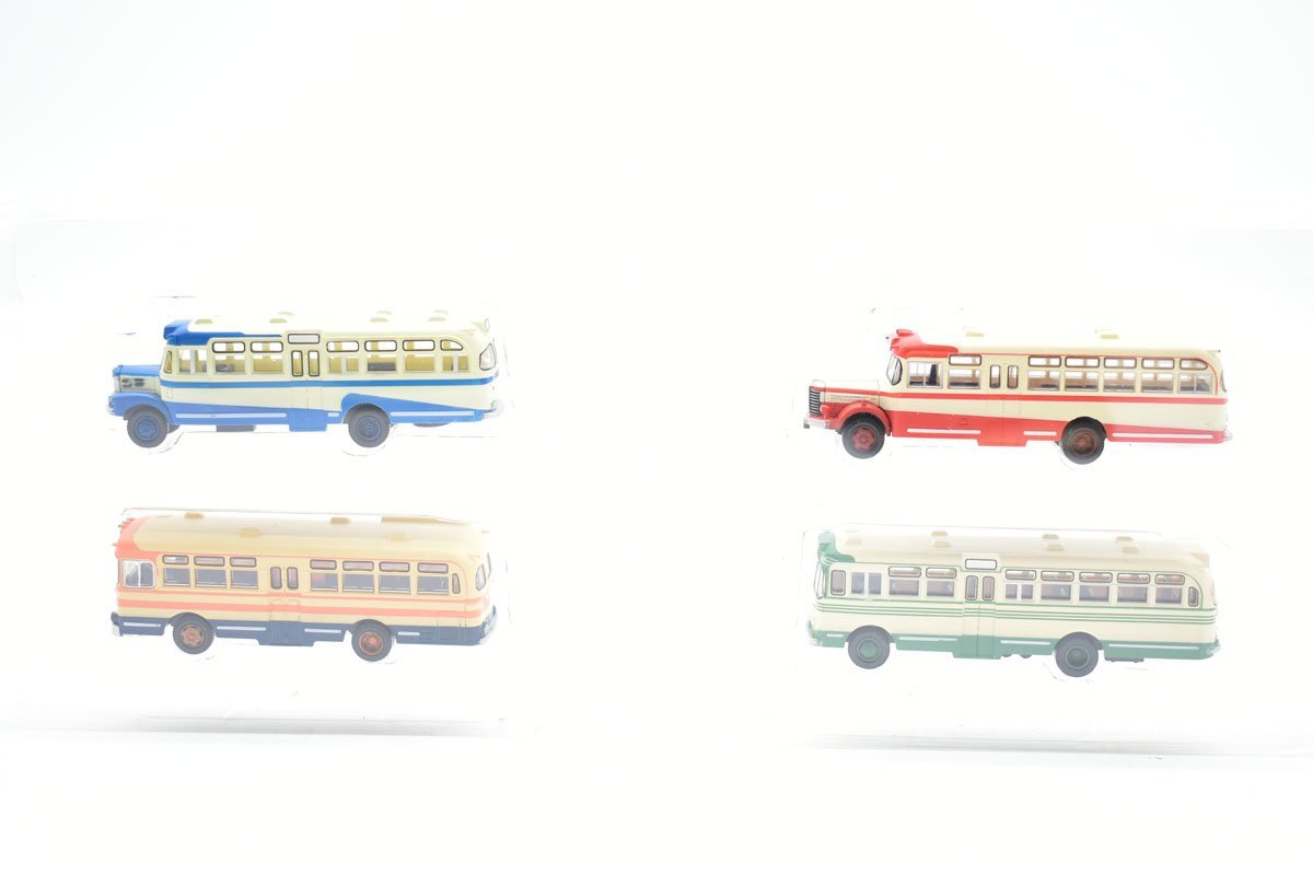 TOMYTEC 1/150 N gauge The * автобус коллекция автобус 2 шт. комплект A B изначальный в коробке [ Tommy Tec ][ Isuzu BX352/BA741][ saec BH15/BD33][ geo kore]AS