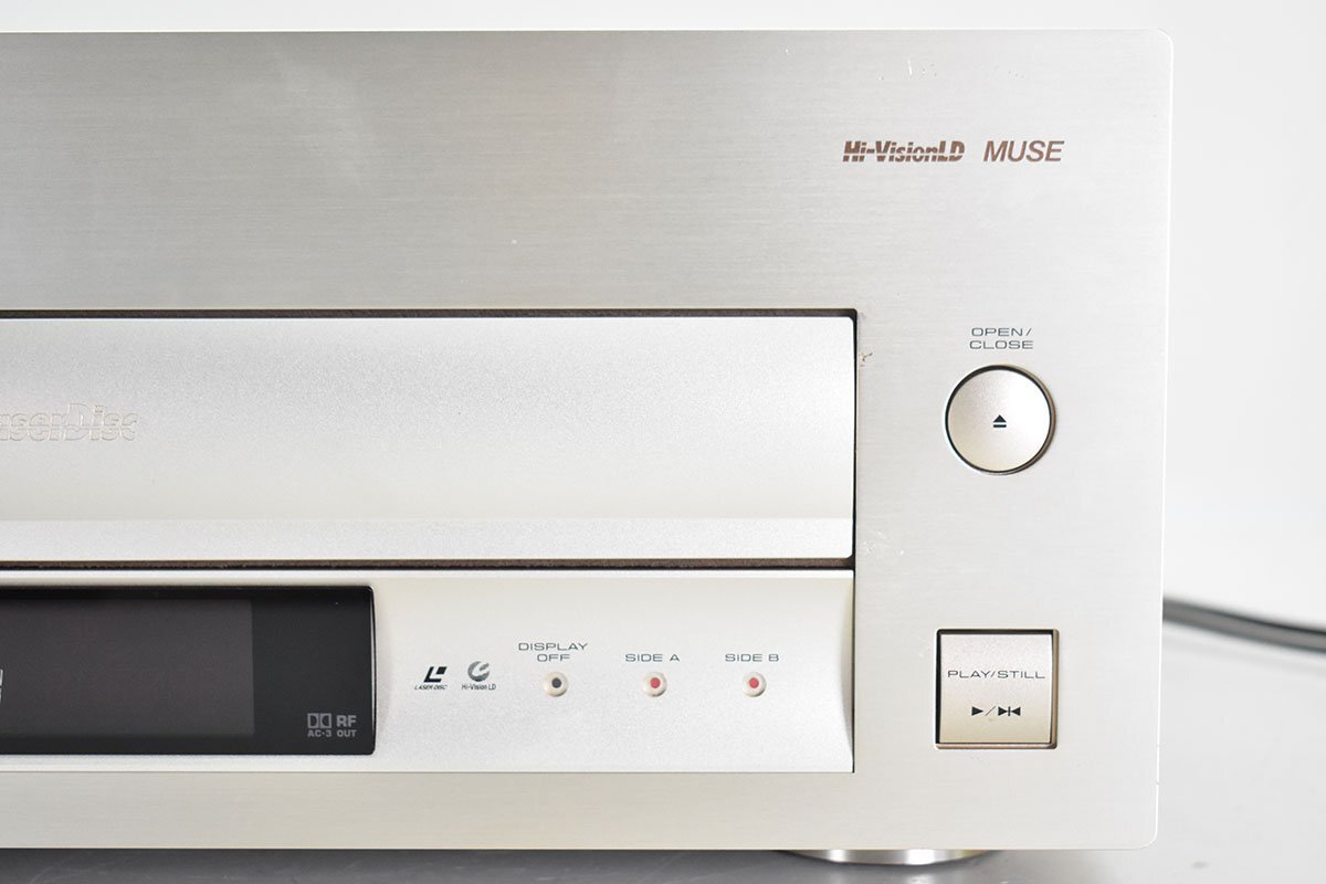 PIONEER HLD-X9 Hi-Vision LD レーザーディスクプレーヤー 純正リモコン付[パイオニア][LASERDISC PLAYER]14M
