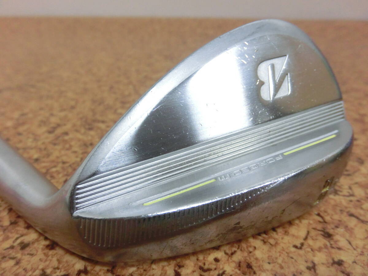 ?BRIDGESTONE ブリヂストン FORGED M フォージド ウェッジ 56° 14 スチールシャフト N.S.PRO Zelos 7 FLEX-R 中古品?F2929