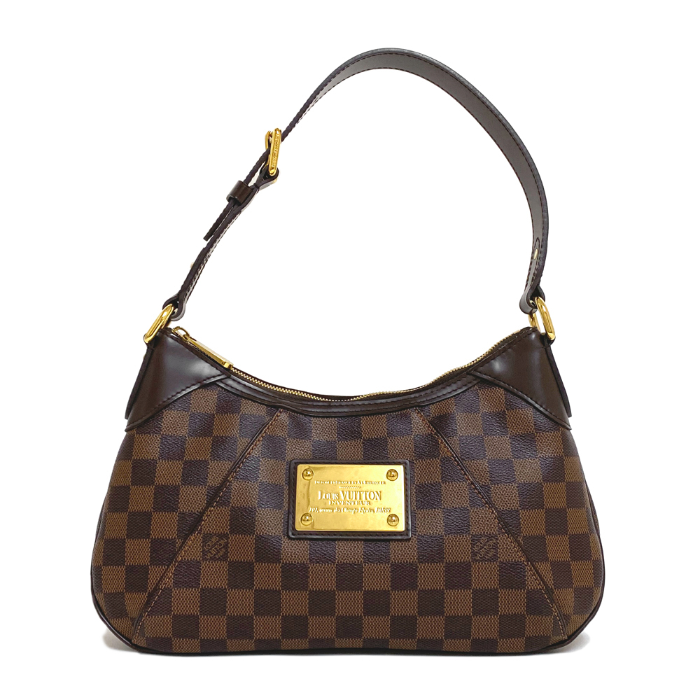 [ б/у ] Louis Vuitton Damier temzPM semi сумка на плечо N48180 one плечо застежка-молния открытие и закрытие Logo plate плечо ..LOUIS VUITTON