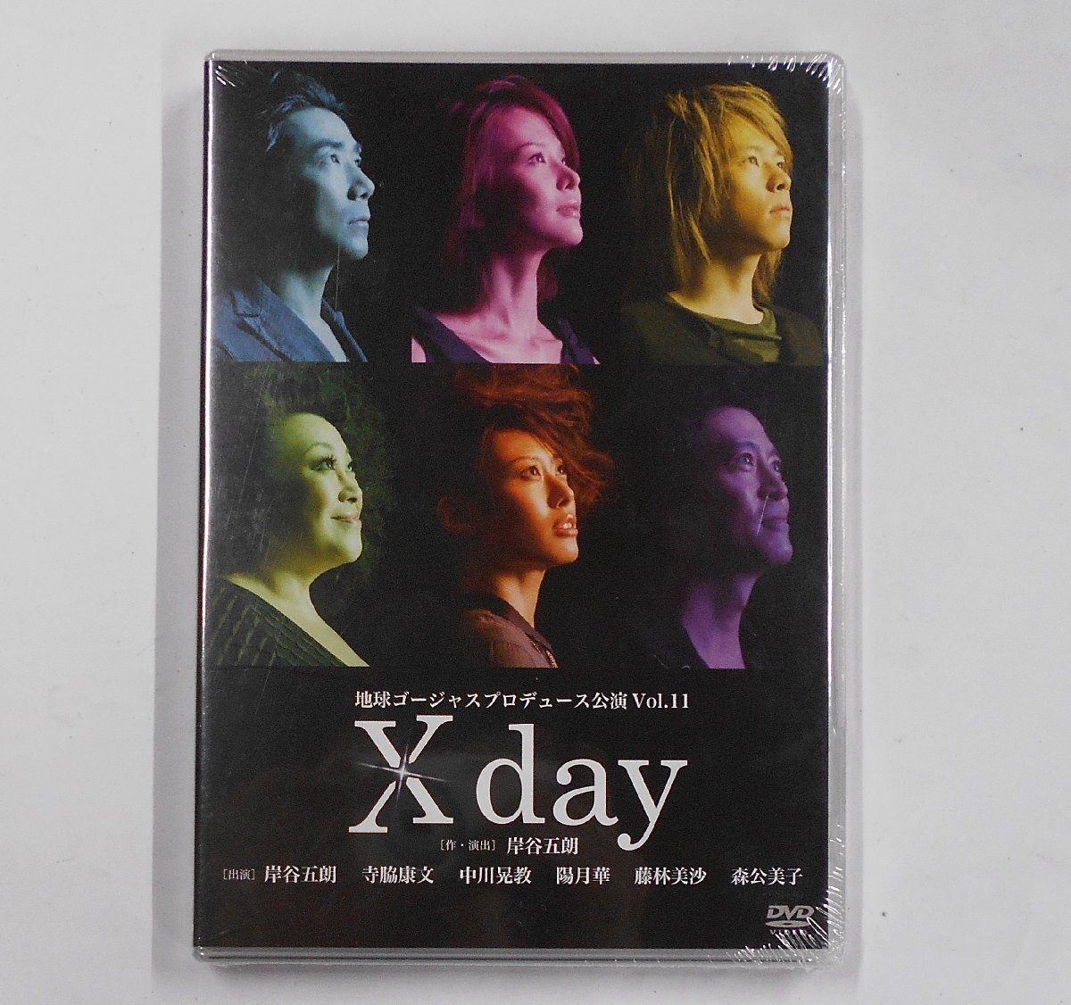 新品未開(kāi)封 DVD 地球ゴージャスプロデュース公演 X day Vol.11 岸谷五朗 寺脇康文 中川晃教 陽(yáng)月華 藤林美沙 森公美子 アミューズ 【チ741