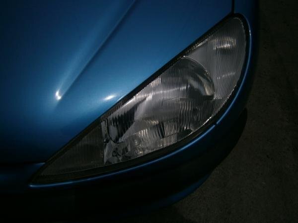 ☆PEUGEOT プジョー 206 H12年 ヘッドライト 左側(cè) HCR-212　GZ04