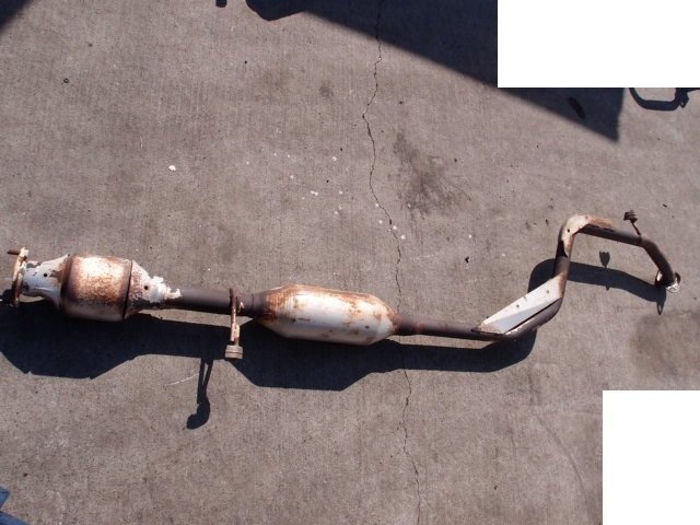 * Mazda BIANTE Biante DBA-CCEFW H21 год центральный muffler промежуточный muffler выхлоп труба 24-9B35