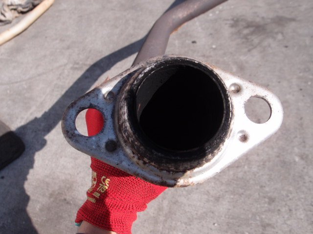 * Mazda BIANTE Biante DBA-CCEFW H21 год центральный muffler промежуточный muffler выхлоп труба 24-9B35