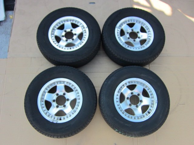 245/70R16　スタットレスタイヤ使用不可ホイルのみ4本組 4穴　BFGoodrich　TY1180