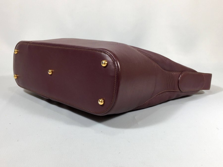 ロエベ ショルダーバッグ アントン ワインレッド 【極美品】 返品保証