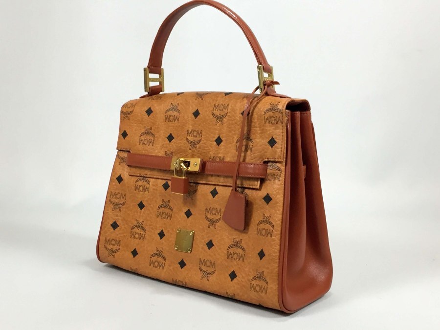 MCM ハンドバッグ ミラー付き 【美品】 返品保証