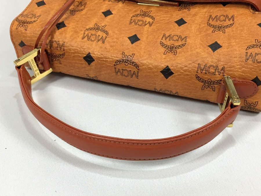 MCM ハンドバッグ ミラー付き 【美品】 返品保証