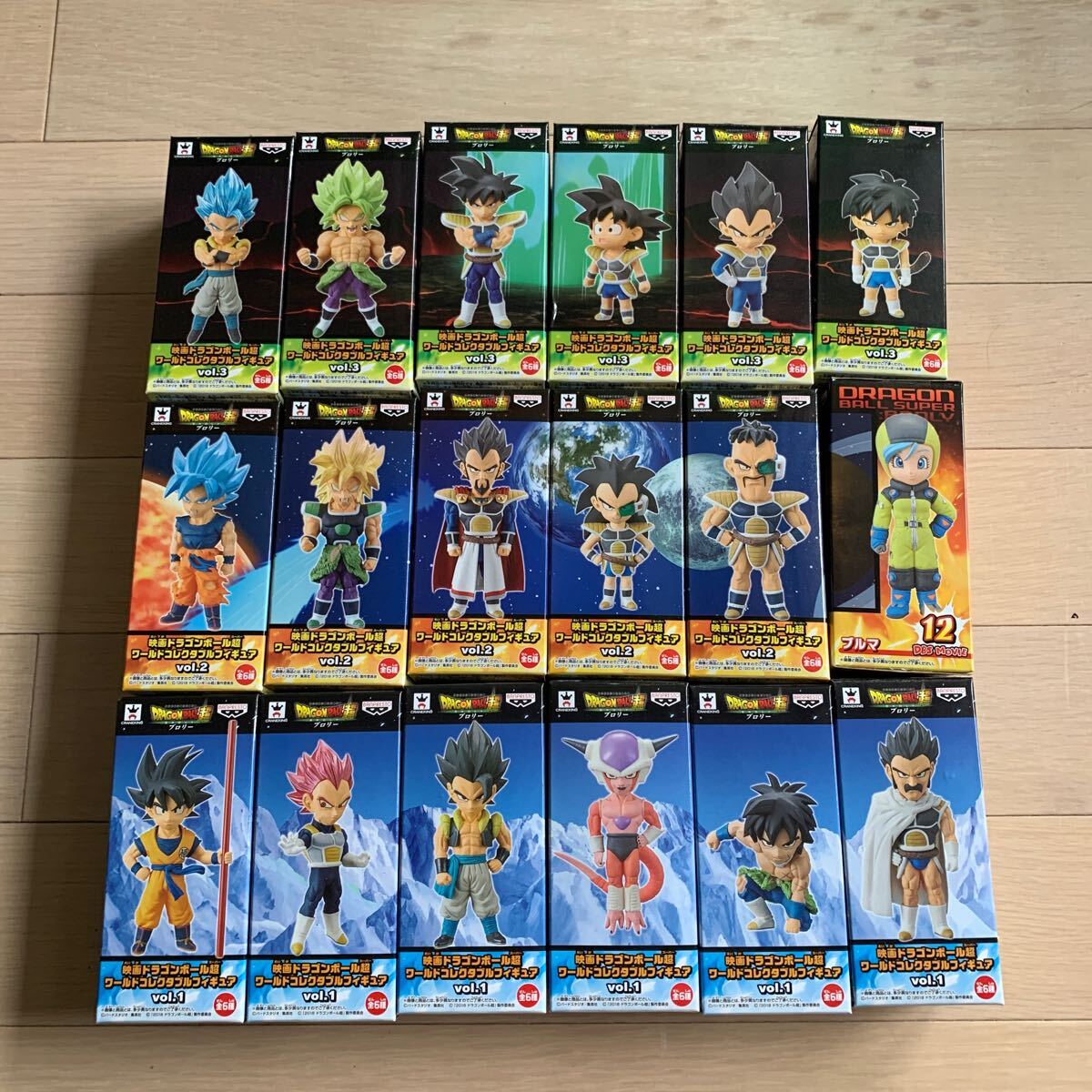 ワールドコレクタブルフィギュア コンプ フィギュア　ワーコレ　ドラゴンボールフィギュア　WCF
