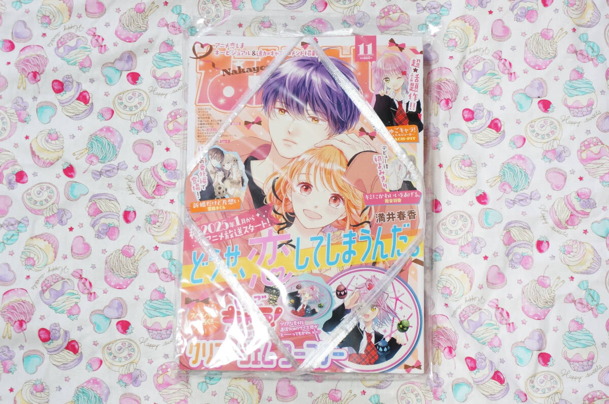 新品 なかよし 2024年11月號 付録付未開封品 少女漫畫雑志 CLAMP満井春香長谷垣なるみ伊藤里遠山えま雪森さくら咲良香那丸田菜摘小麥なぎさ