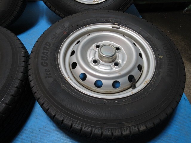 ◆2021年〜2020年◆スタッドレス 145/80R12 80/78NLT◆YOKOHAMA IG91◆12×4J 4穴 PCD100 ハブ径56◆B4_画像4