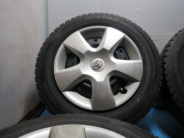 ◆TOYOTA VITS AQUA◆2023年◆165/70R14 DUNLOP WINTERMAXX WM02◆14×5J 4穴 PCD100 ハブ54ｍｍ ◆ B 27_画像3