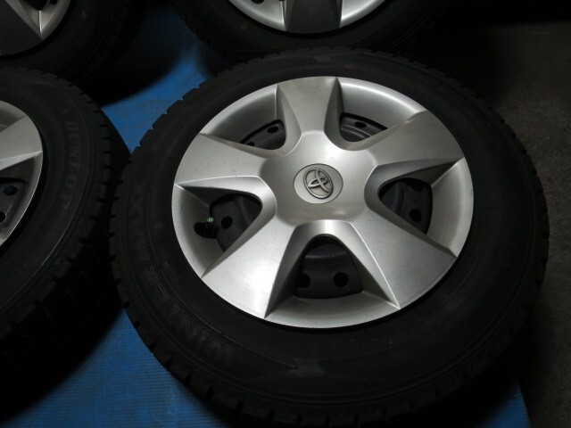 ◆TOYOTA VITS AQUA◆2023年◆165/70R14 DUNLOP WINTERMAXX WM02◆14×5J 4穴 PCD100 ハブ54ｍｍ ◆ B 27_画像4