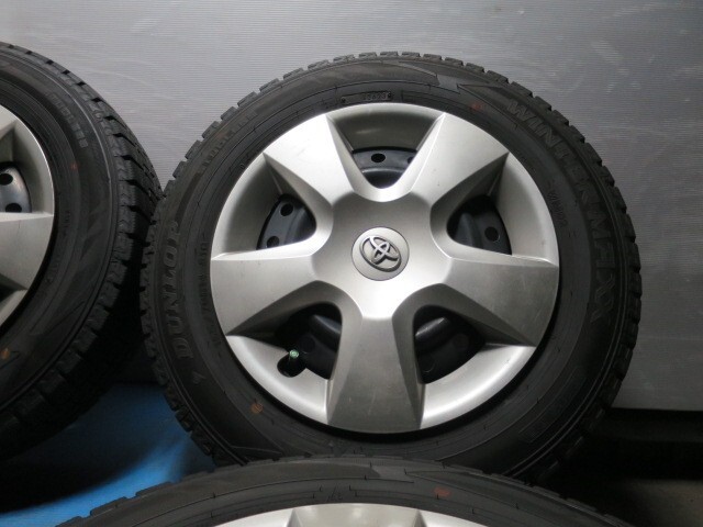 ◆TOYOTA VITS AQUA◆2023年◆165/70R14 DUNLOP WINTERMAXX WM02◆14×5J 4穴 PCD100 ハブ54ｍｍ ◆ B 27_画像5