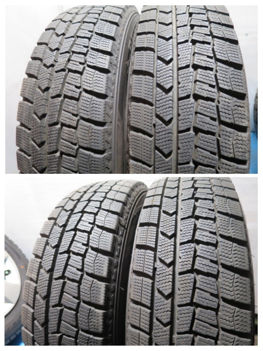 ◆TOYOTA VITS AQUA◆2023年◆165/70R14 DUNLOP WINTERMAXX WM02◆14×5J 4穴 PCD100 ハブ54ｍｍ ◆ B 27_画像7