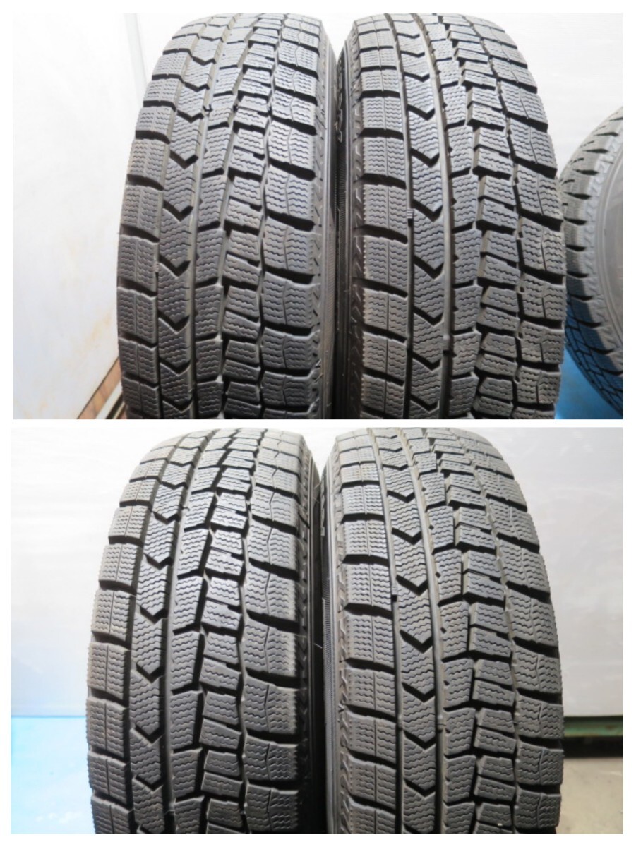 ◆TOYOTA VITS AQUA◆2023年◆165/70R14 DUNLOP WINTERMAXX WM02◆14×5J 4穴 PCD100 ハブ54ｍｍ ◆ B 27_画像8
