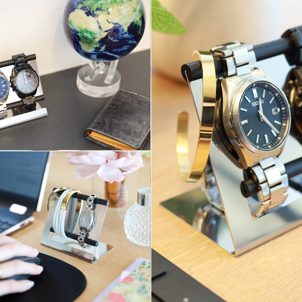  часы подставка мужские наручные часы подставка модный дисплей подставка наручные часы класть шт. 2 шт для WS12-01
