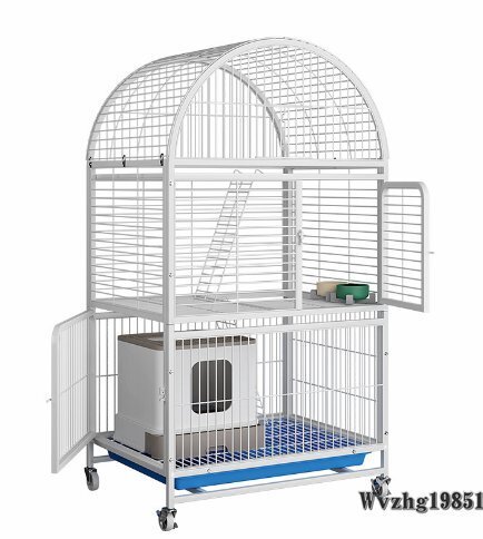 貓ケージ超大空間多層室內(nèi)家庭用貓別荘2階貓小屋トイレ付き