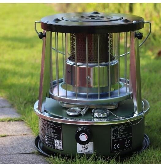 新型　石油ストーブ タンク容量4.5L 360% 循環(huán)対流型 高効発熱 360°高速暖房急速加火力調(diào)節(jié)可能
