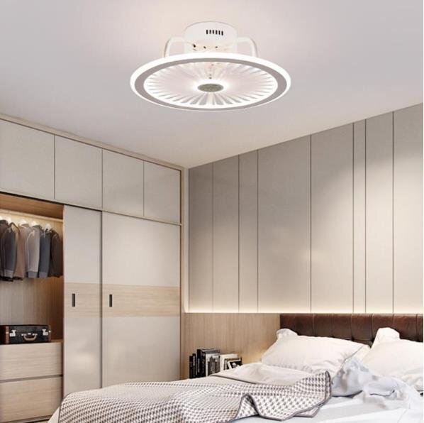 美品 天井ファン LEDシーリングライト 6畳-12畳 照明 シーリングライト シーリングファン リモコン付き サイレント シーリングファンライト