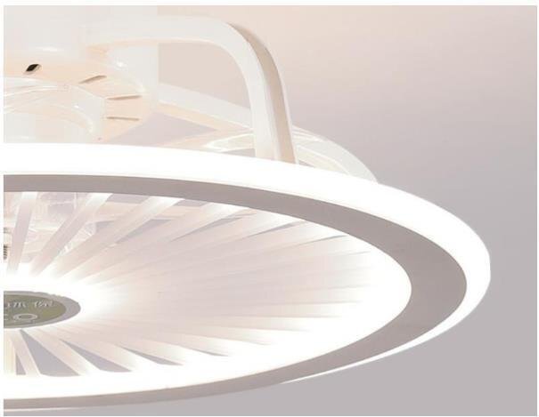 美品 天井ファン LEDシーリングライト 6畳-12畳 照明 シーリングライト シーリングファン リモコン付き サイレント シーリングファンライト