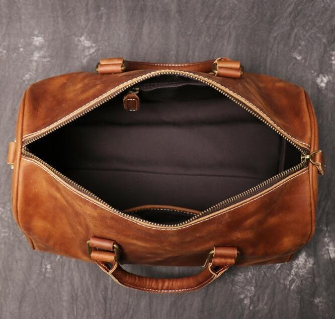  дорожная сумка сумка "Boston bag" натуральная кожа мужской сумка большая вместимость кожа машина внутри принесенный независимый телячья кожа путешествие сумка Golf сумка командировка 