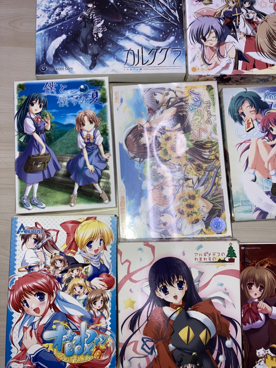 アダルトゲーム　PCゲーム　PCソフト　まとめ売り　未チェック品　ヤ120　2個(gè)　AG2