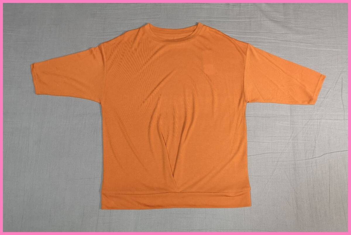 ＴＳＥＴ‐６１８夏☆新品☆送料込み☆即決☆ナチュラル系☆Tシャツ素材☆色違い☆２枚セット☆Ｍ～Ｌサイズ☆Ｔシャツ☆茶系とグリーン系