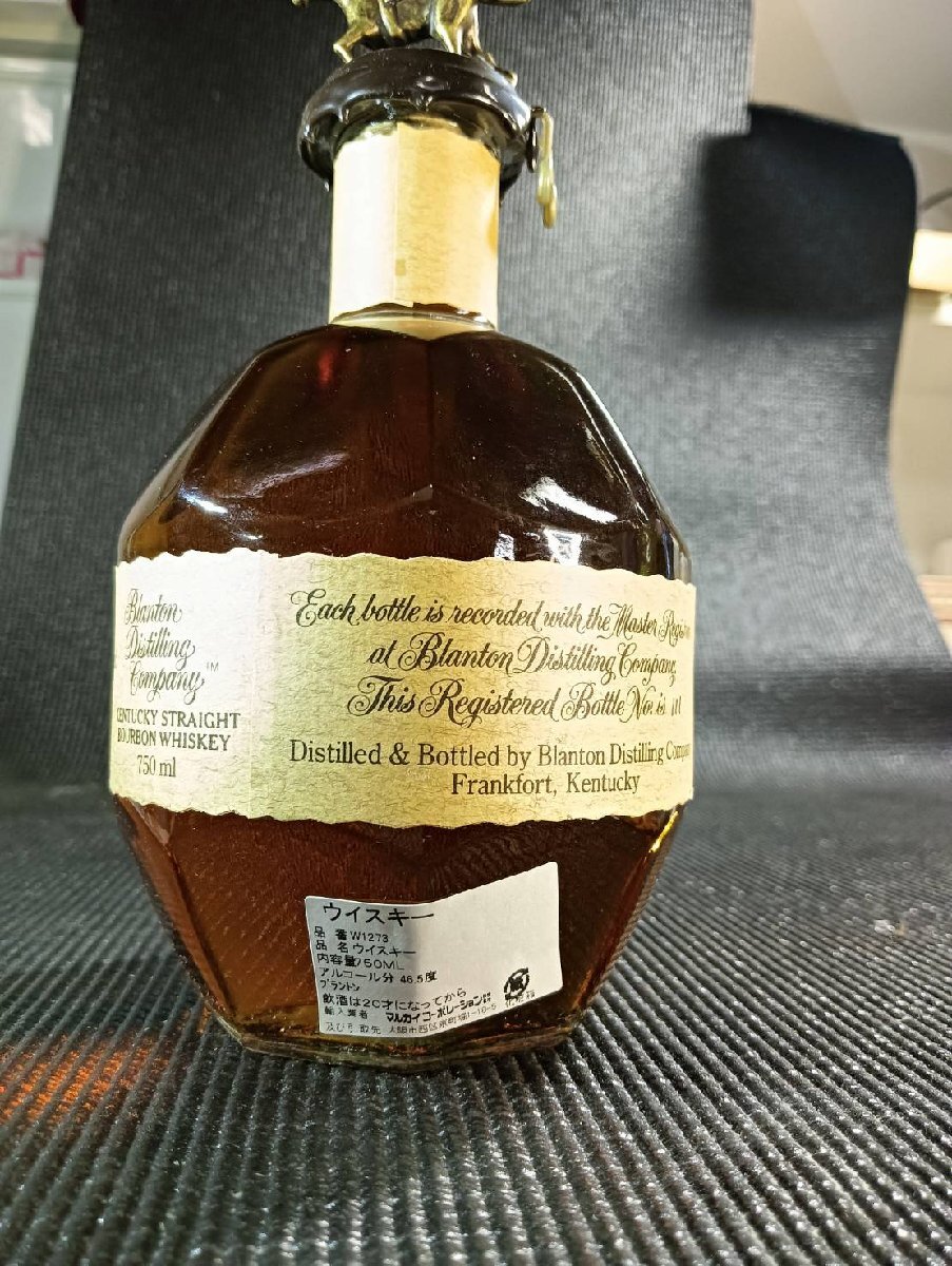 未開栓】Blanton's Single Barrel Bourbon ブラントン 未開栓】Blanton's Single Barrel Bourbon ブラントン