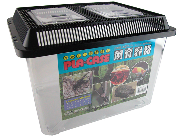 ●　プラケース　特大M　黒　SUZUKI　飼育容器　消費(fèi)稅0円　新品価格　●