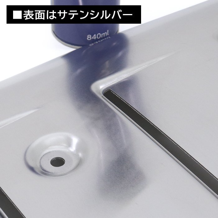 三菱ふそう 17 スーパーグレート マフラーカバー アルミ制 サテンシルバー 新品 外裝 カスタムパーツ デコトラ 大型 10t 10トン トラック