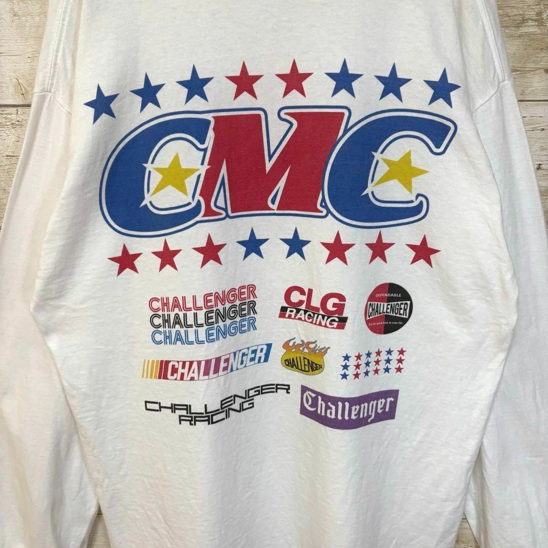 CHALLENGER CMC チャレンジャー CMC レーシング ロンT CHALLENGER チャレンジャー CMC ロンT ホワイト #h1208|Yahoo
