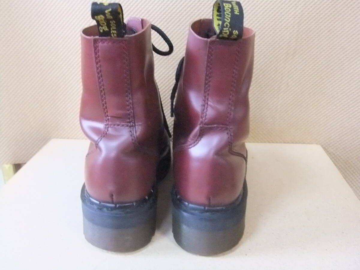 Dr.Martens ドクターマーチン CRAZY BOMB2 8ホールブーツ(廃盤モデル) チェリー サイズUK８(26．5cm相當(dāng))　クレイジーボム