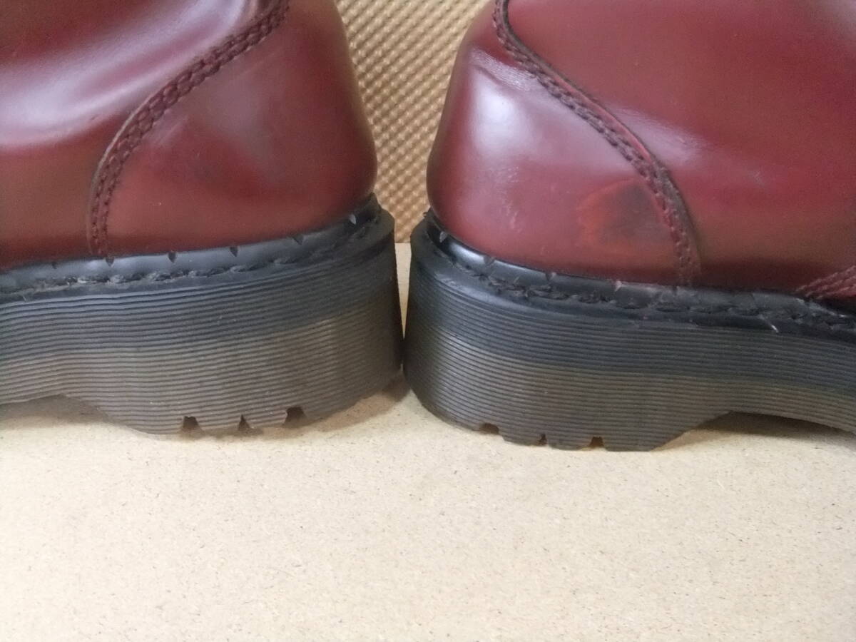 Dr.Martens ドクターマーチン CRAZY BOMB2 8ホールブーツ(廃盤モデル) チェリー サイズUK８(26．5cm相當(dāng))　クレイジーボム