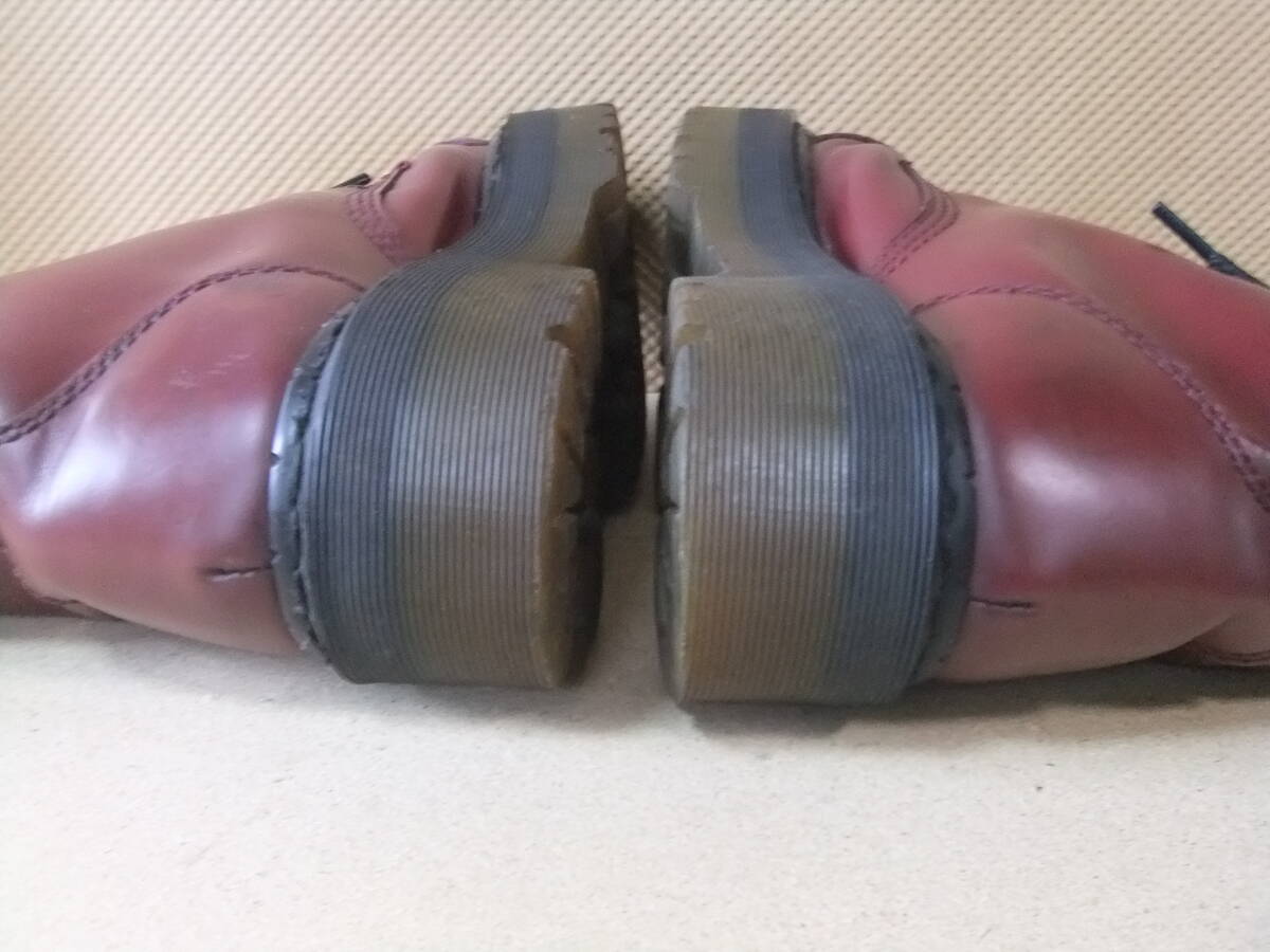 Dr.Martens ドクターマーチン CRAZY BOMB2 8ホールブーツ(廃盤モデル) チェリー サイズUK８(26．5cm相當(dāng))　クレイジーボム