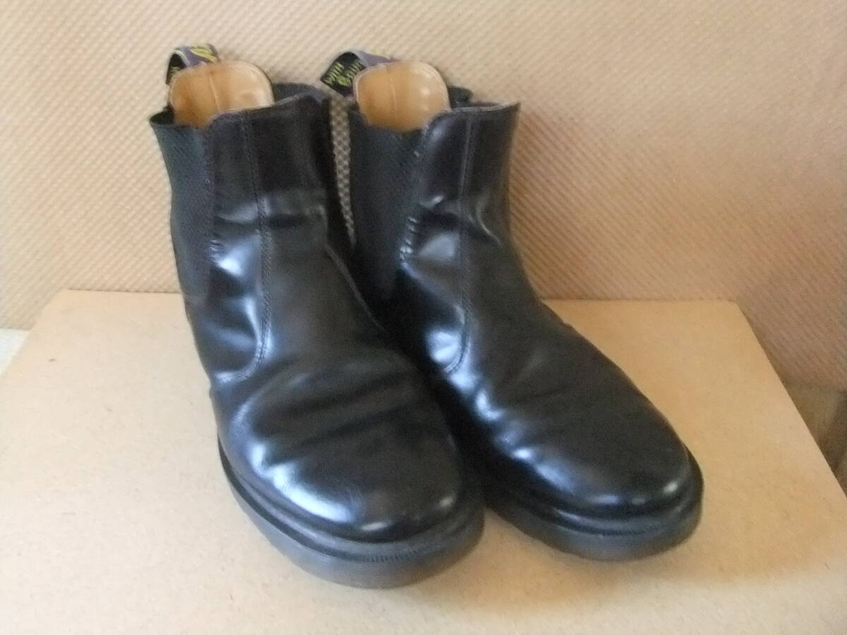 ドクターマーチン サイドゴア チェルシーブーツ Dr.Martens CHELSEA BOOT BLACK SMOOTH マーチン ブラック サイドゴア ブーツ UK8 26.5CM