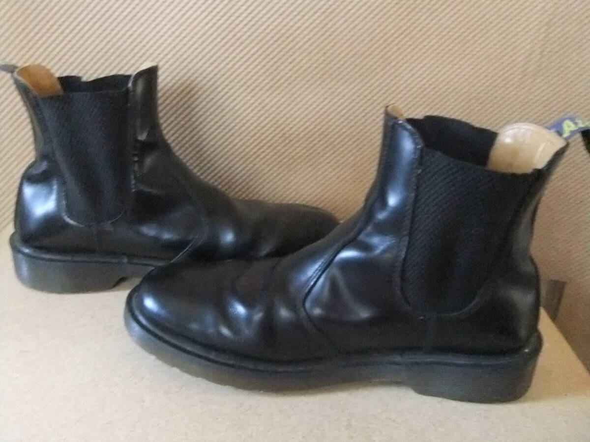 ドクターマーチン サイドゴア チェルシーブーツ Dr.Martens CHELSEA BOOT BLACK SMOOTH マーチン ブラック サイドゴア ブーツ UK8 26.5CM