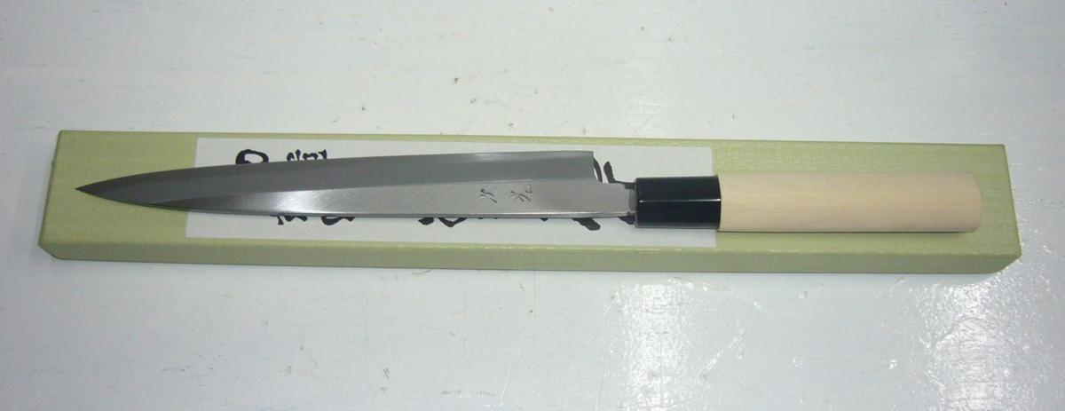 越前打刃物 次光銘 刺身包丁 柳刃 180mm