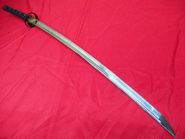 模造刀 日本刀 居合刀 全長(zhǎng)約104cm 刃渡り約78cm 重量約1035g 管理7G0610A