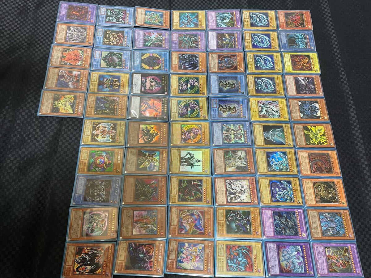 スケールモデル 新作 遊戯王カード 引退スーパー以上65枚セット 初期ブル、三幻神 遊戯王OCG デュエルモンスターズ
