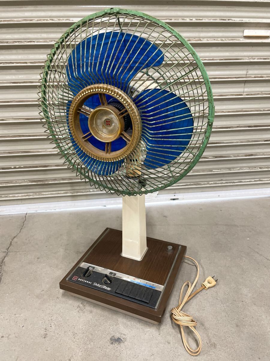 National F-30MZ 扇風機 貴重 中古 National ナショナル 扇風機 F-30MZ 羽根の大きさ30cm