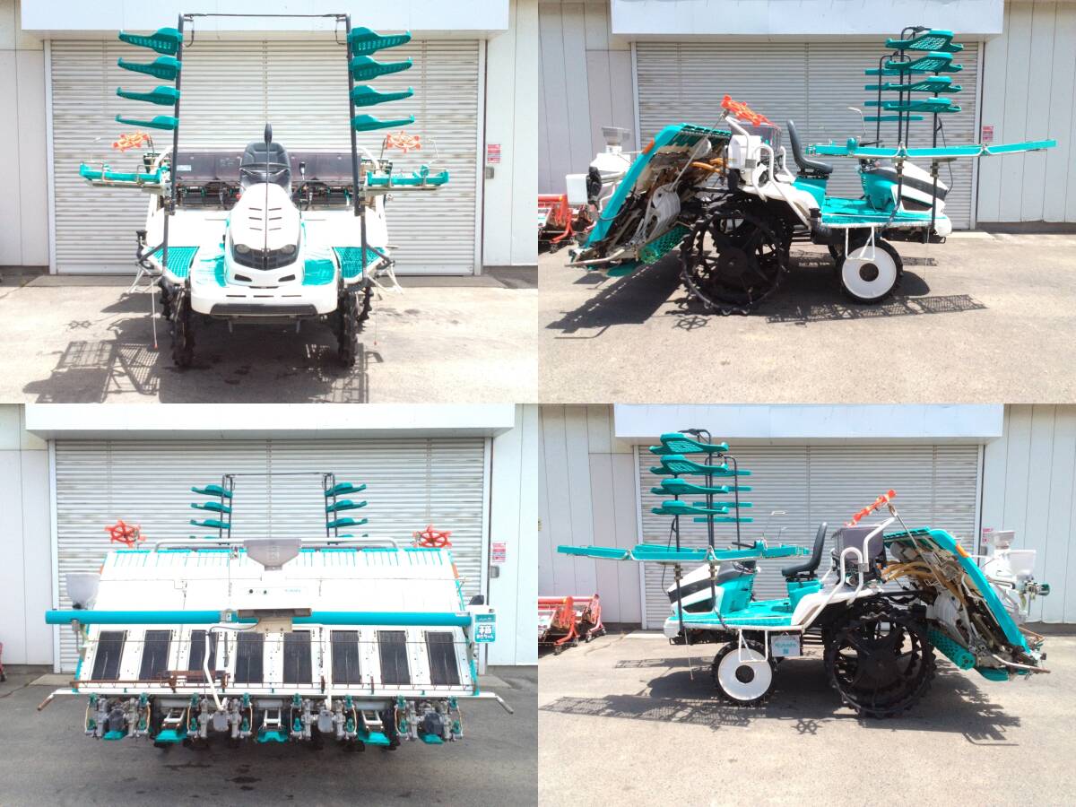 巖手 クボタ 田植機 EP8D 8條 558時間 トリプルタイヤ ディーゼル 施肥機 こまきちゃん 箱まきちゃん 店頭販売 農(nóng)機具市場 矢巾店