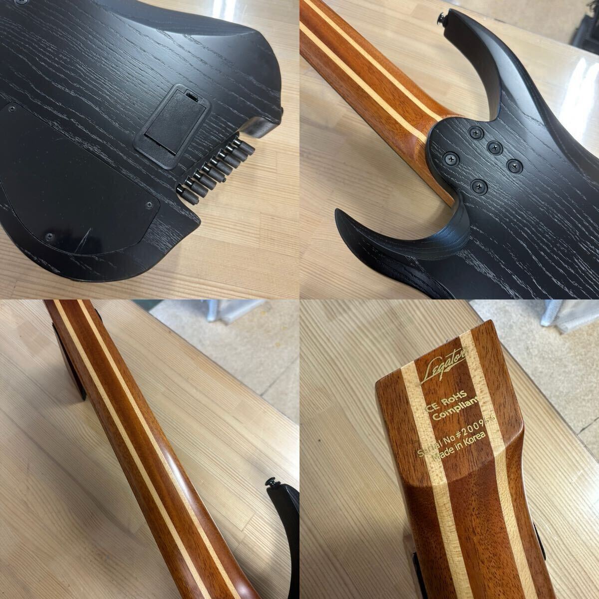 Lagator G8FP Stealth Black 8 струна гитара прекрасный товар мягкий чехол имеется * есть перевод 