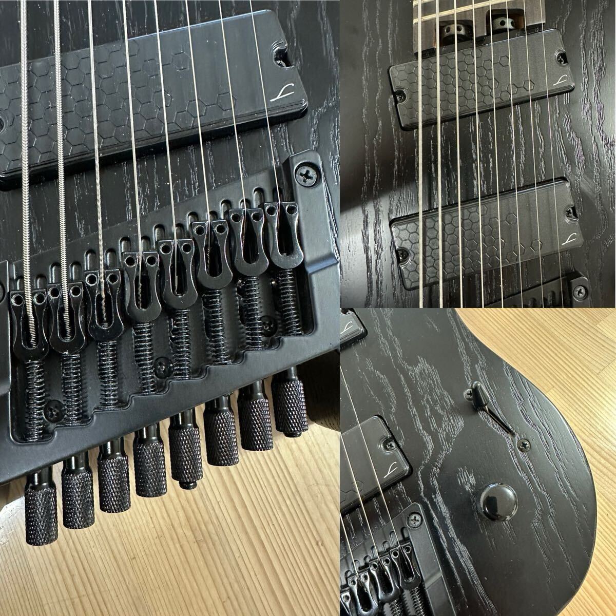Lagator G8FP Stealth Black 8 струна гитара прекрасный товар мягкий чехол имеется * есть перевод 