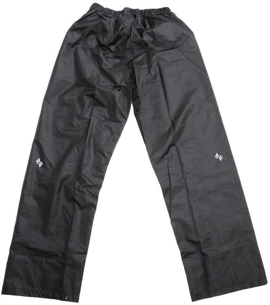 【40％引き】（8648）レインビジブルスーツ（LL）ブラック（上下セット）【新品?未開封】