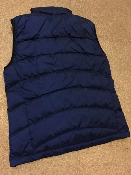 レア★ノースフェイス SUMMIT アコンカグア ダウンベスト 青/紺色 マット XL ND91649★軽量 コンパクト 登山 キャンプ アウトドア 街著
