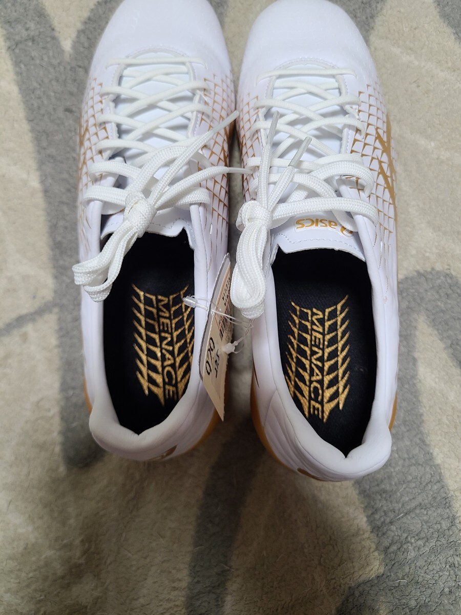 asics　アシックス メナス 4 MENACE4　1111A195-104　27.5cm サッカー　スパイクシューズ　23ss 靴　新品　未使用　送料無料